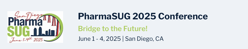 PharmaSUG 2025
